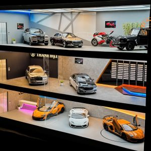 HỘP ĐỂ XE 3 TẦNG ( MẪU 1 )